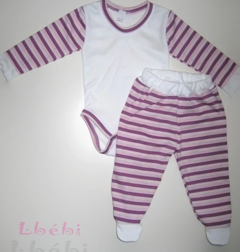 Body hosszú/rövid/ujjatlan + csíkos talpas nadrág .44-től-122-ig.