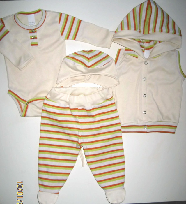 Unisex átmeneti szett pamut .44-től-122-ig.