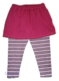Szoknyás leggings pamut .44-től-152-es méretig.